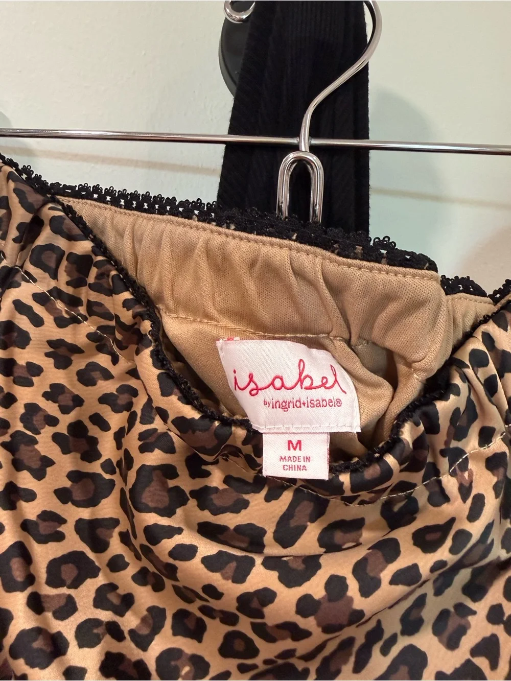 Isabel Maternity by Ingrid & Isabel Leopard-Print Midi Skirt - Tan & Black